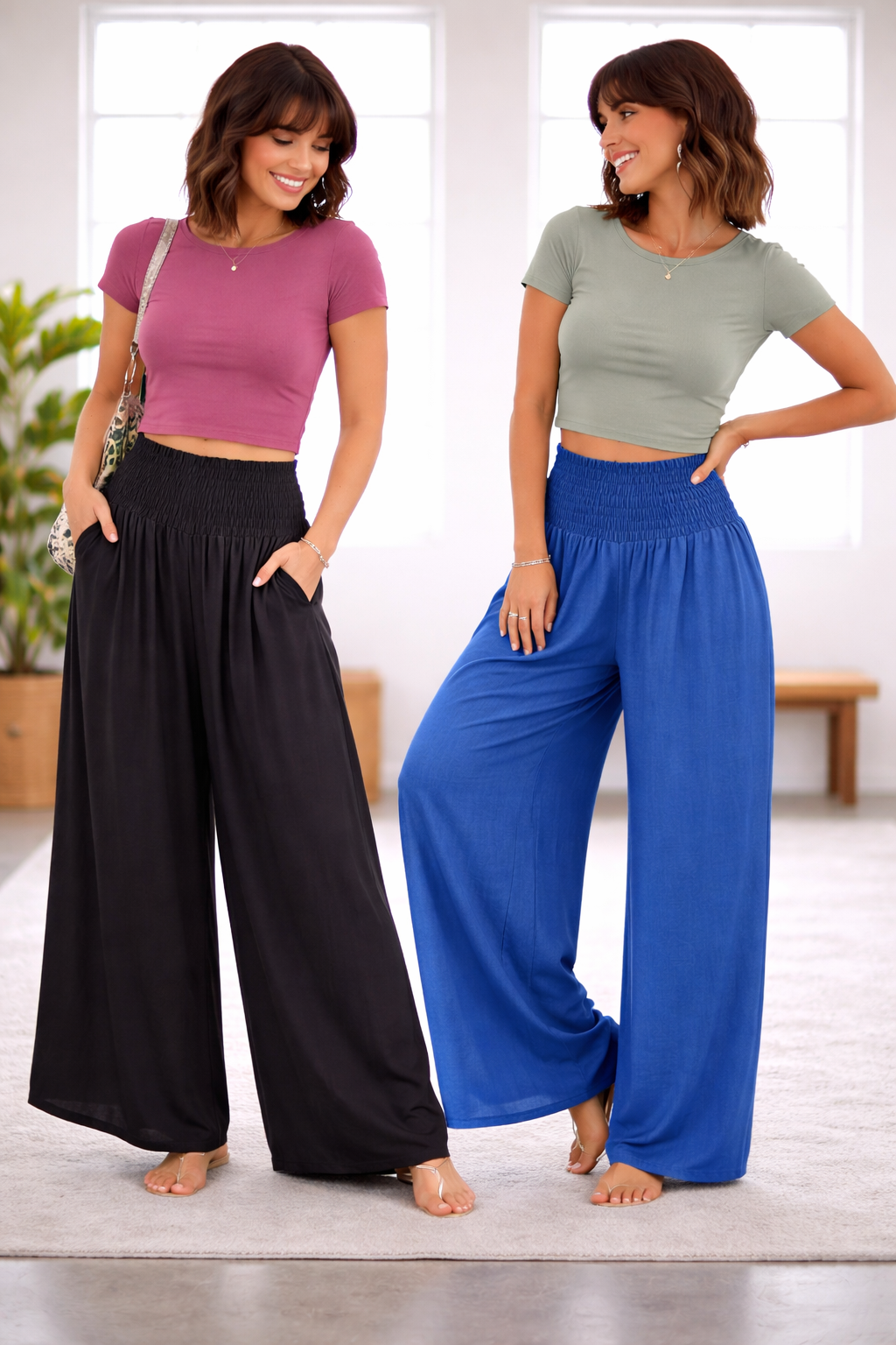 💎Exclusivo Pantalón Aura Palazzo 💫