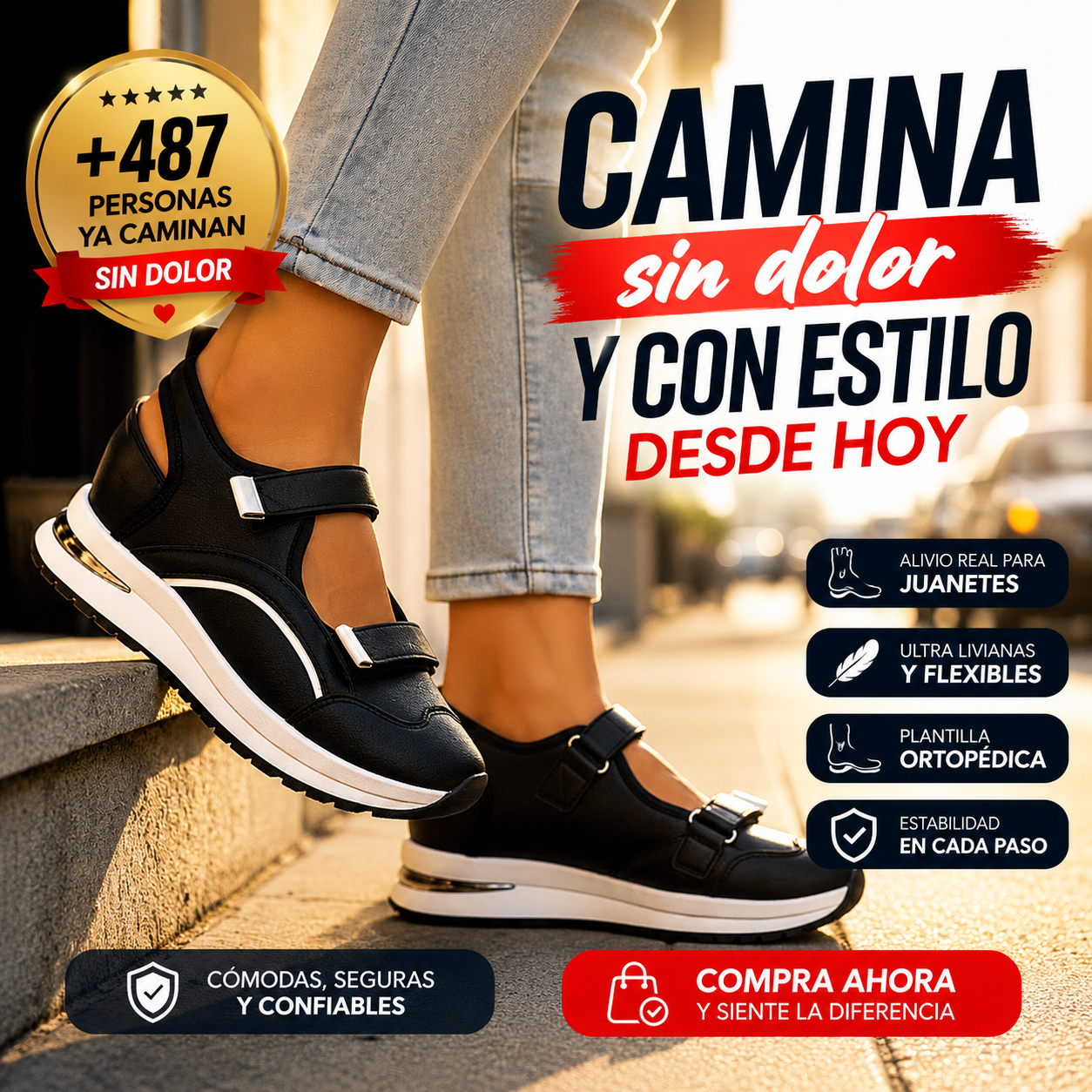 ✨👟 Zapato Ortopédico Verona Comfort 💖