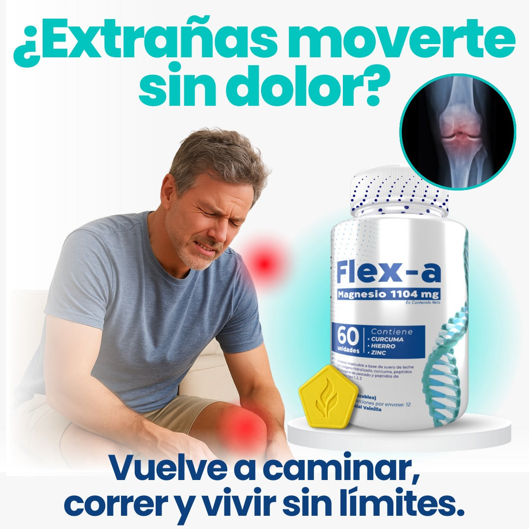 🦴 FLEX-A | 💙 MOVILIDAD Y BIENESTAR PARA TUS ARTICULACIONES
