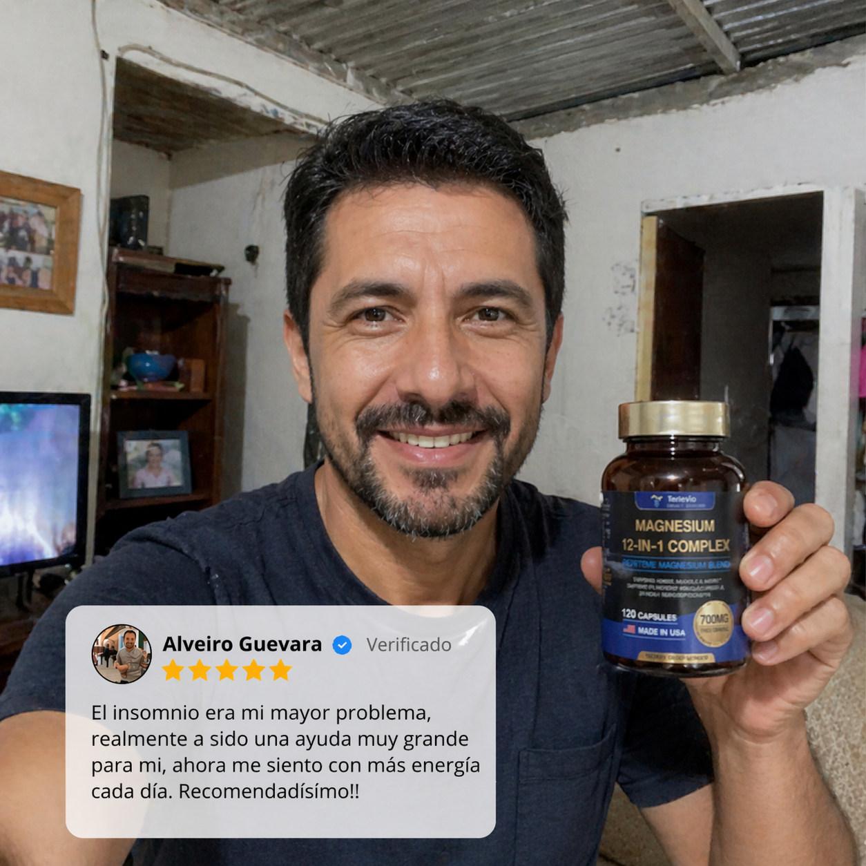 😴DUERME PROFUNDO Y DESPIERTA CON ENERGÍA TODOS LOS DÍAS Con Magnesio Complex 12 en 1  🔥 HOY PRECIO ESPECIAL