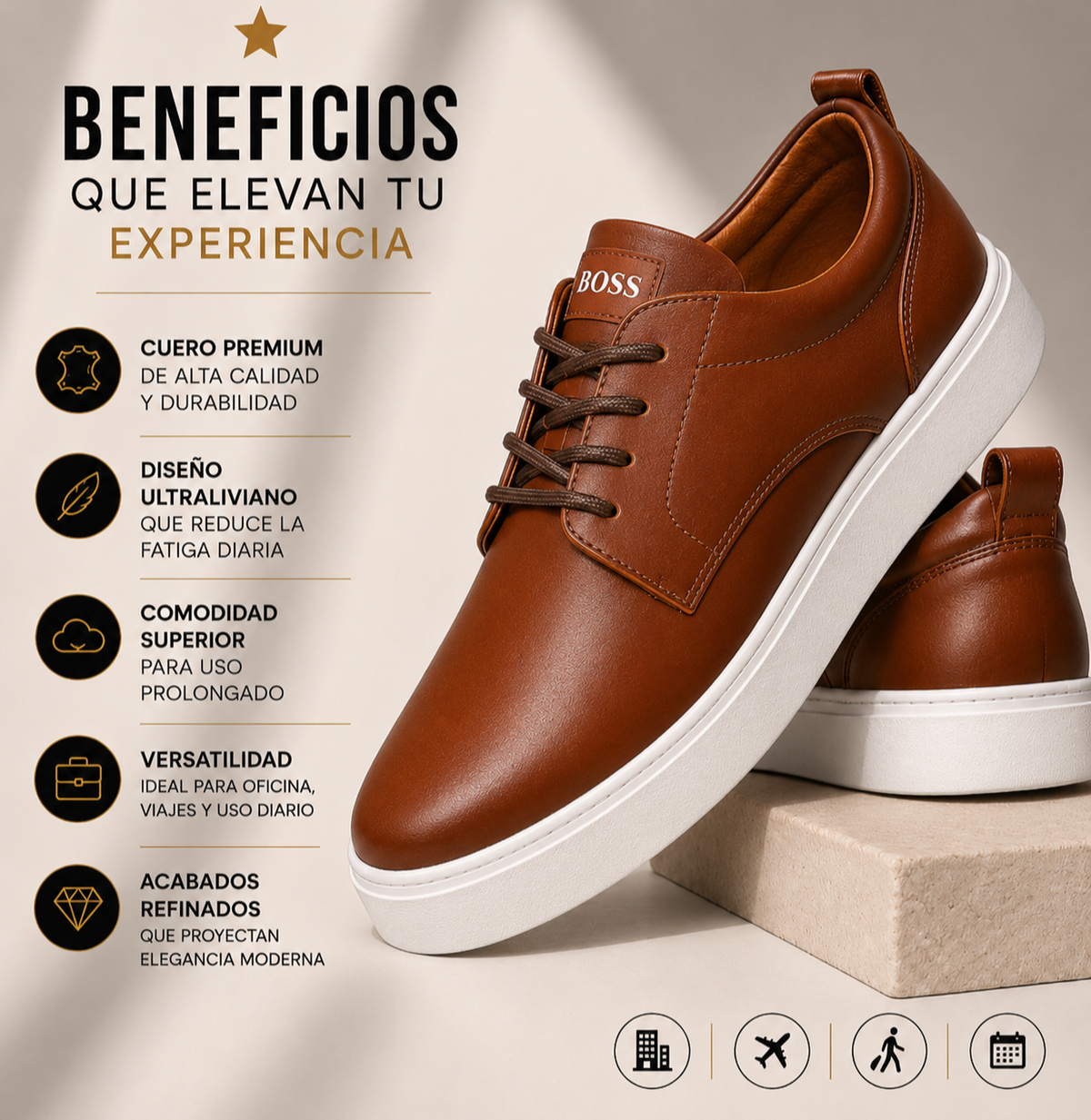 EL ZAPATO QUE ELEVA TU ESTILO EN CUALQUIER OCASIÓN ⭐⭐⭐
