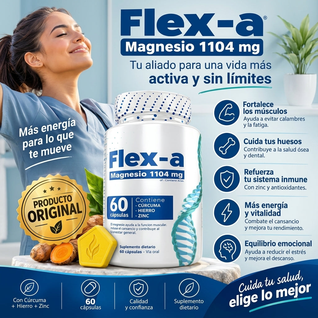 🦴 FLEX-A | 💙 MOVILIDAD Y BIENESTAR PARA TUS ARTICULACIONES