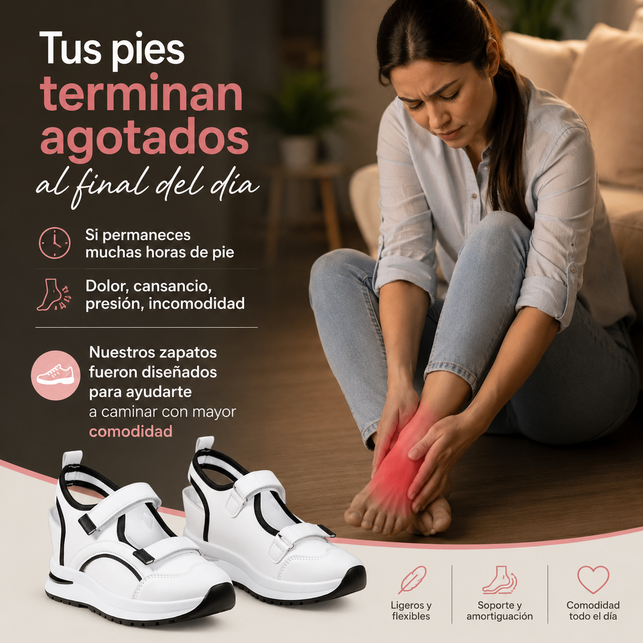 ✨👟 Zapato Ortopédico Verona Comfort 💖